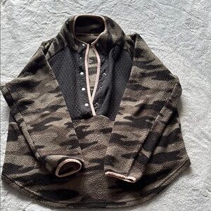 Maurices Camouflage Fleece Pullover 1XL